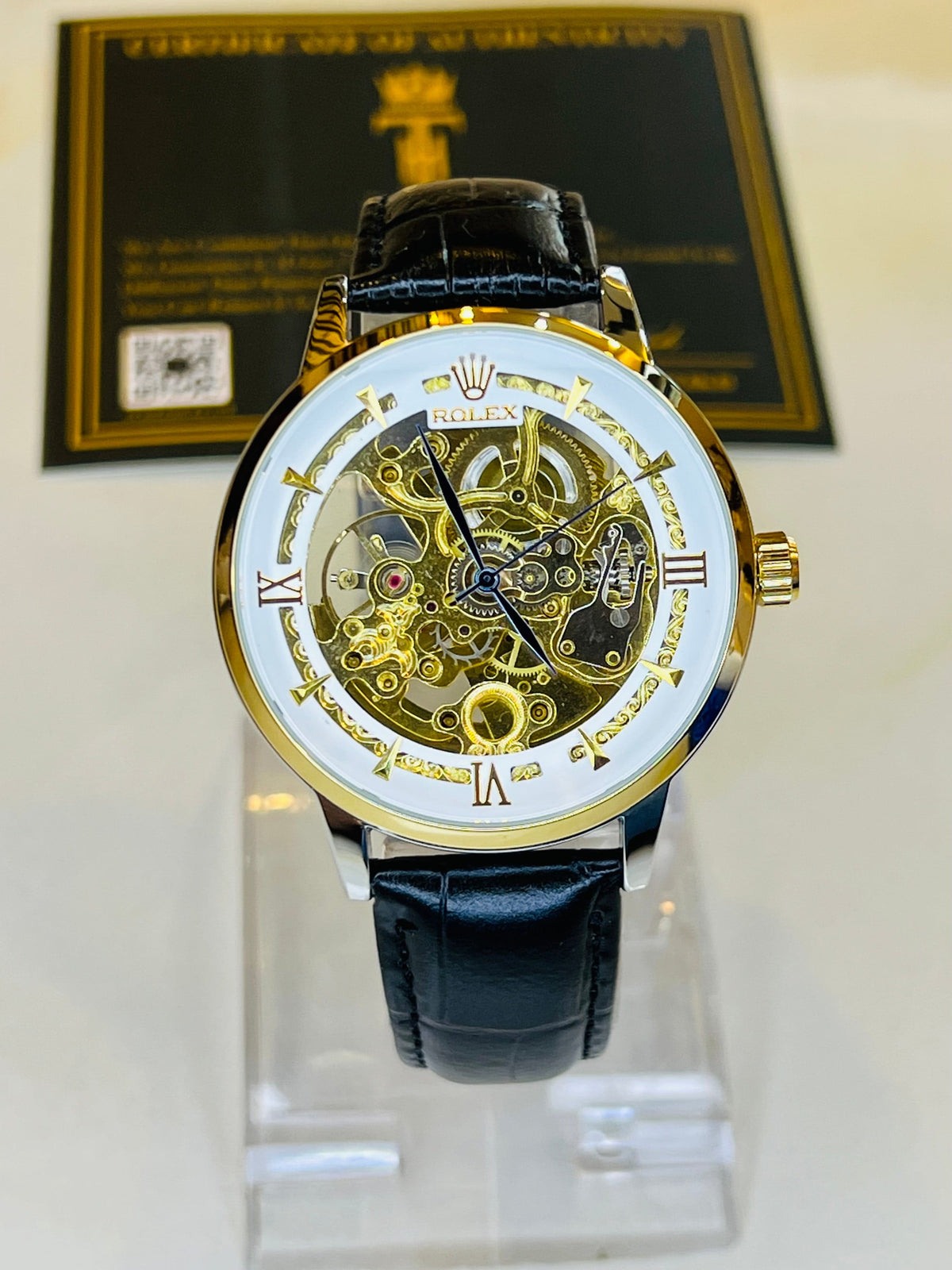 Rolex Skeleton Watch – Automatic Movement